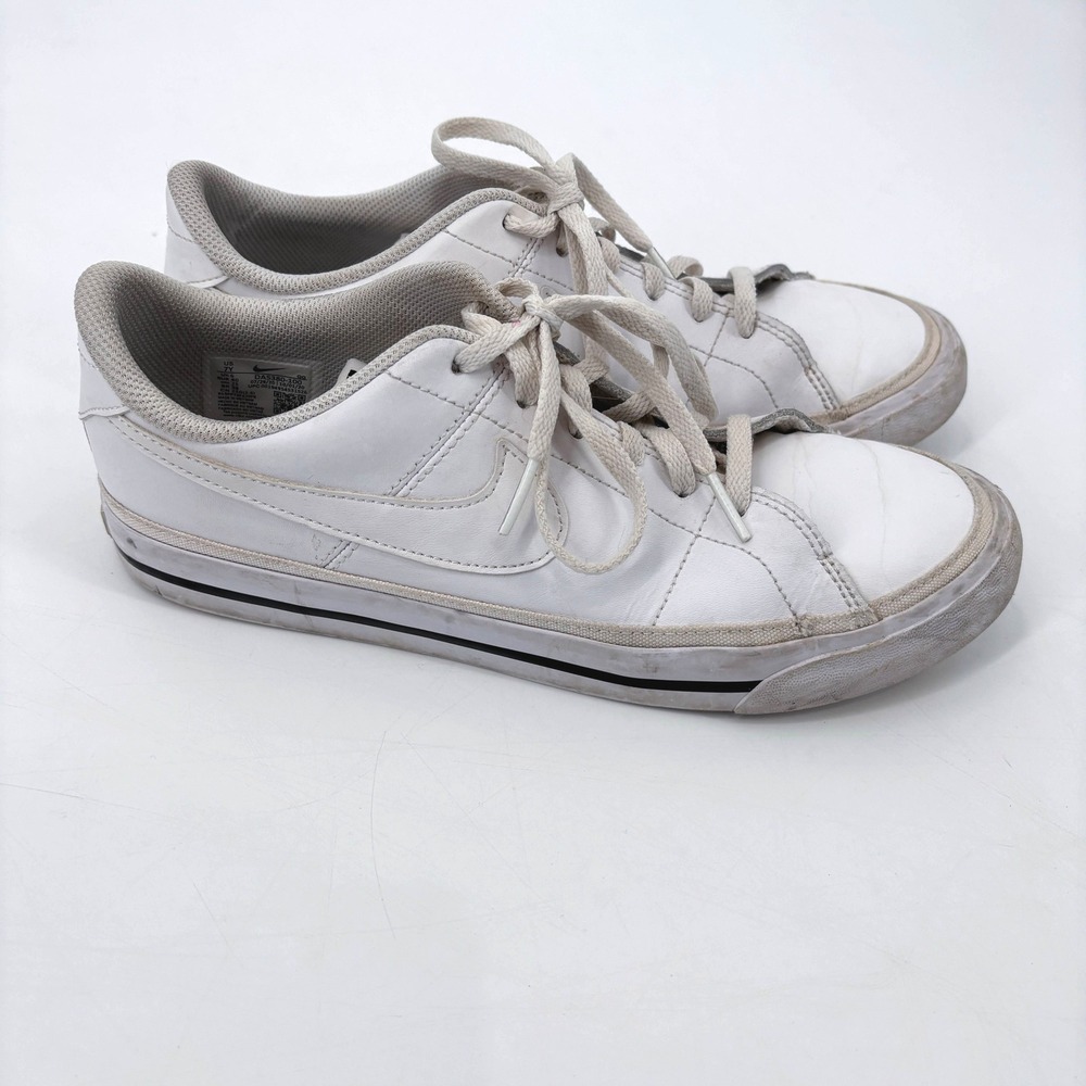 Nike Court Vision Low Next Nature White Casual Sneakers Shoes Kids 7Y DA5380 100